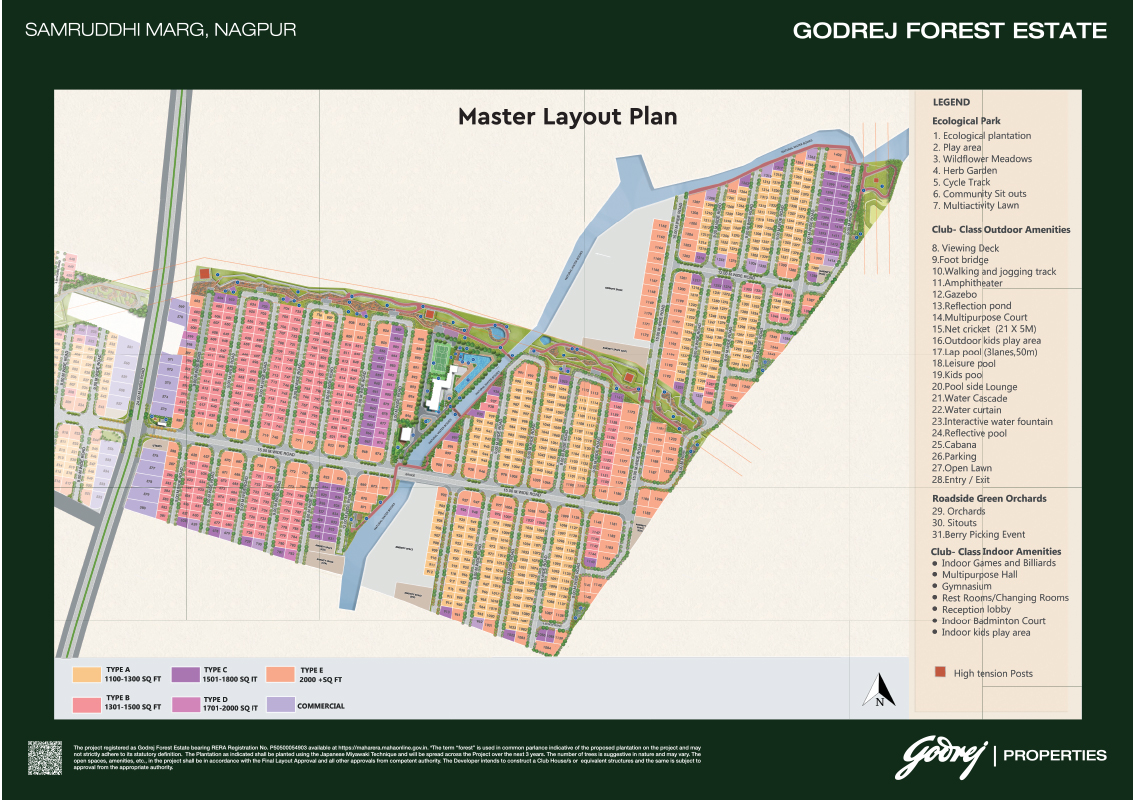 Godrej Forest Estate Layout Plan